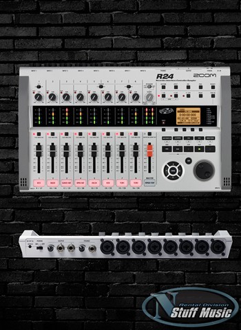 Zoom R24 24 Track Digital Recorder, Interface, Controller and Sampler - Rental